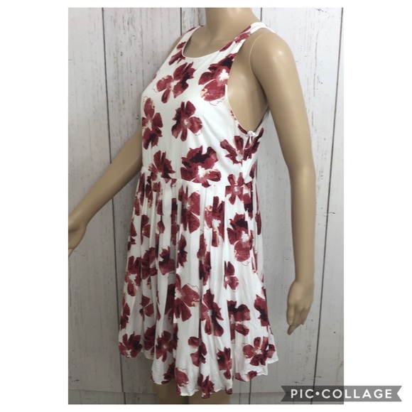 Anthropologie Entro Floral Fit & Flare Dress - Picture 3 of 11